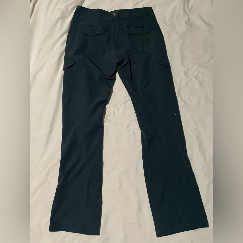 Kuhl Pants Womens Size 8 Reg Blue Freeflex Roll Up Cargo Outdoor Hiking - Picture 11 of 11